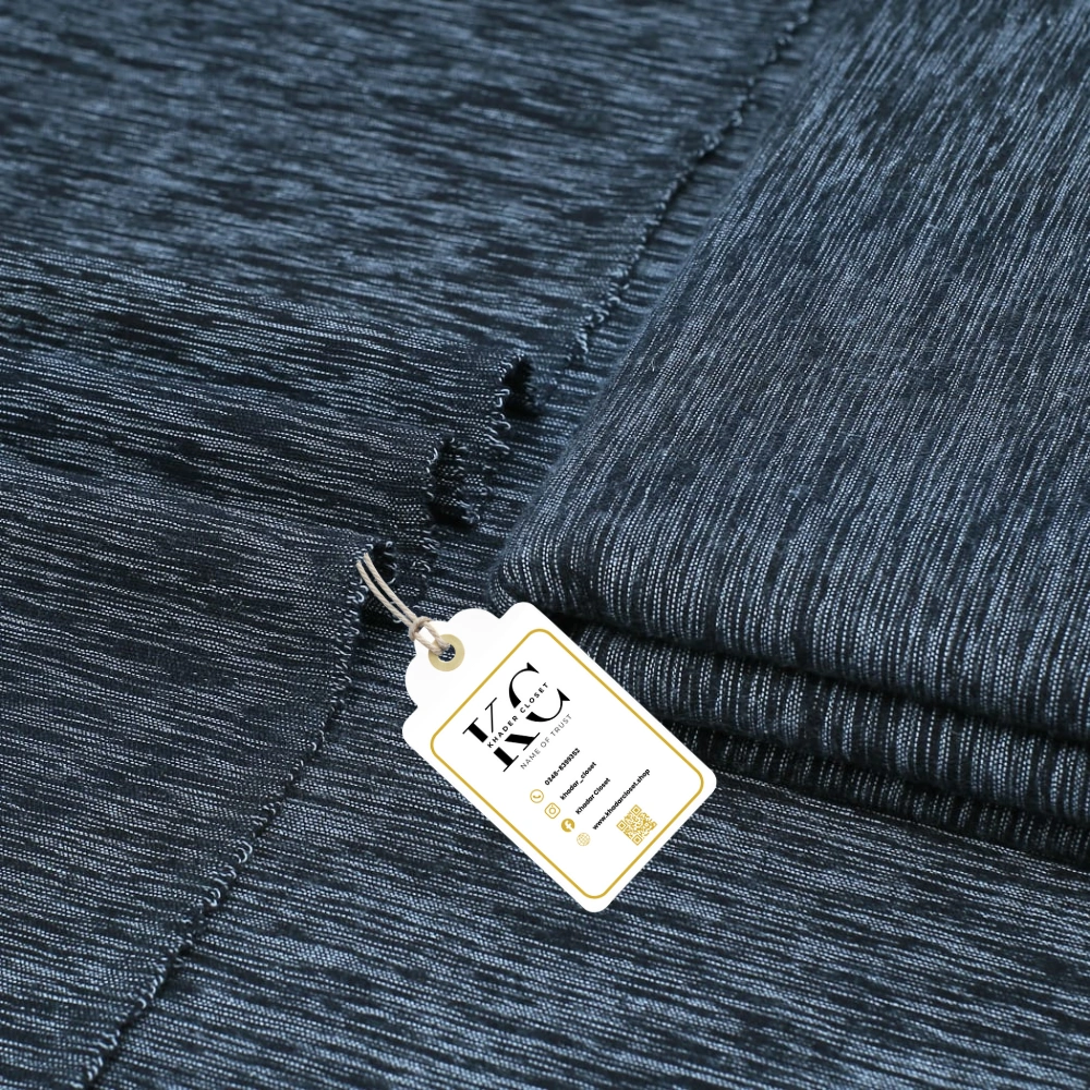 Textured Dark Khaddar