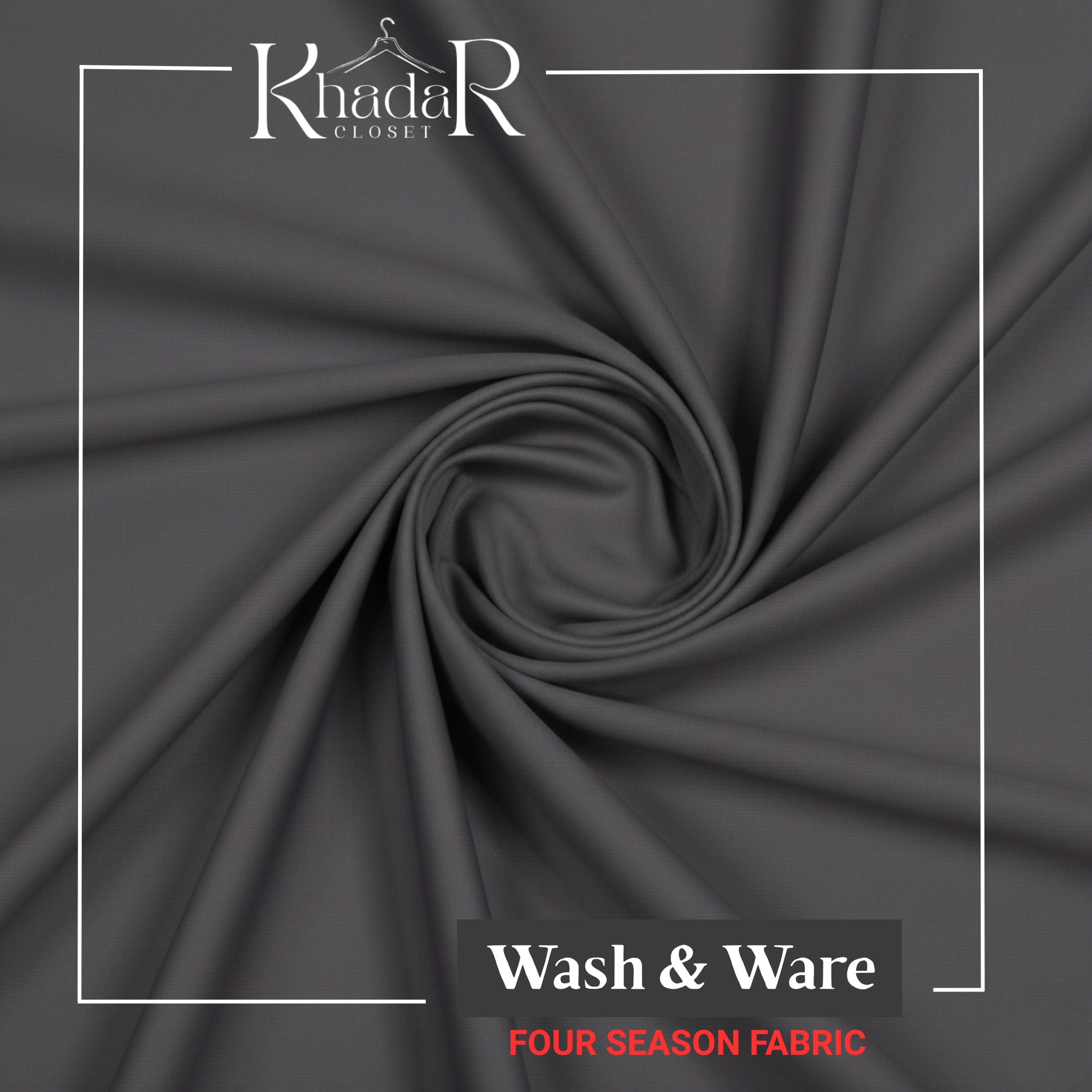 Dark Grey Wash & Ware