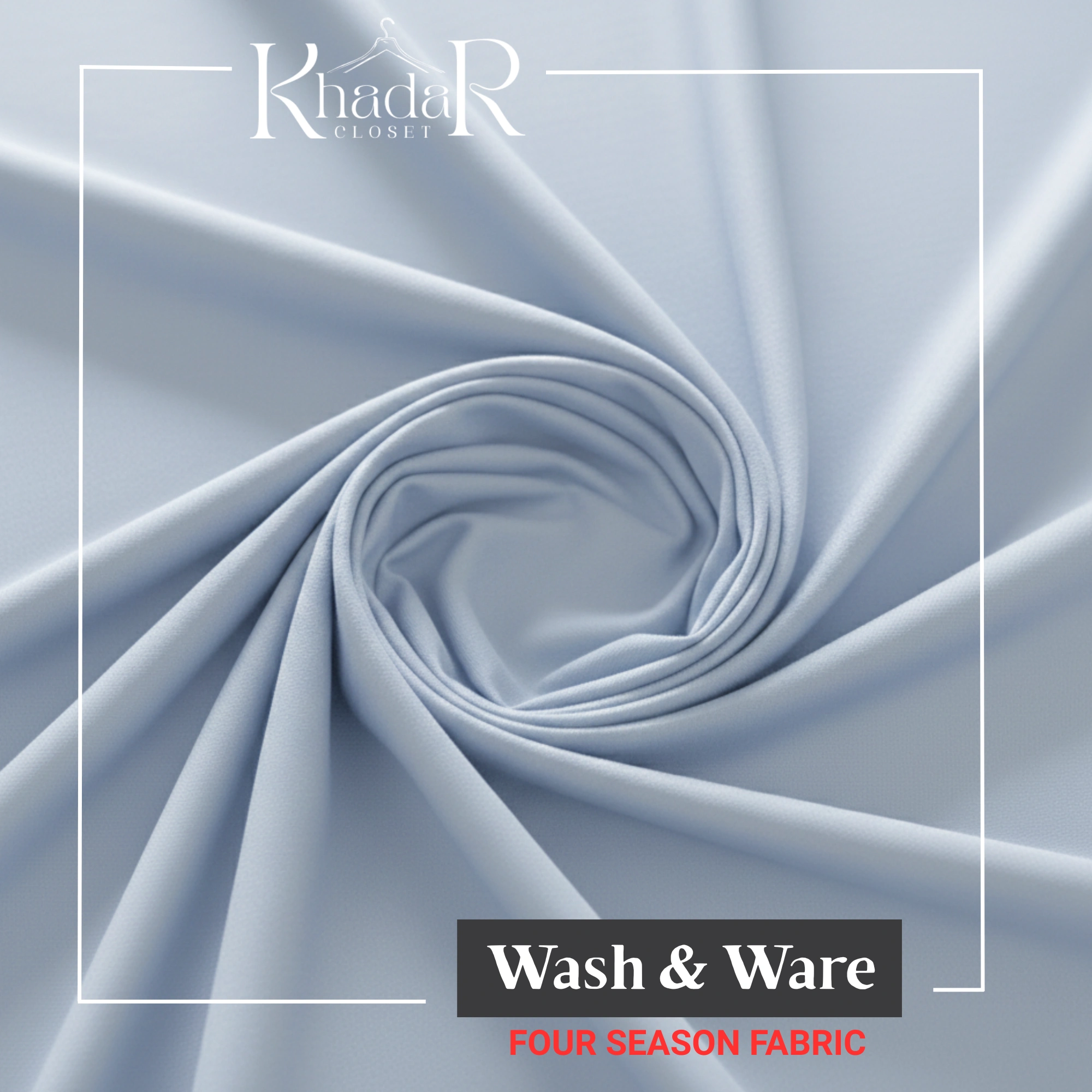 Light Powder Blue Wash & Ware