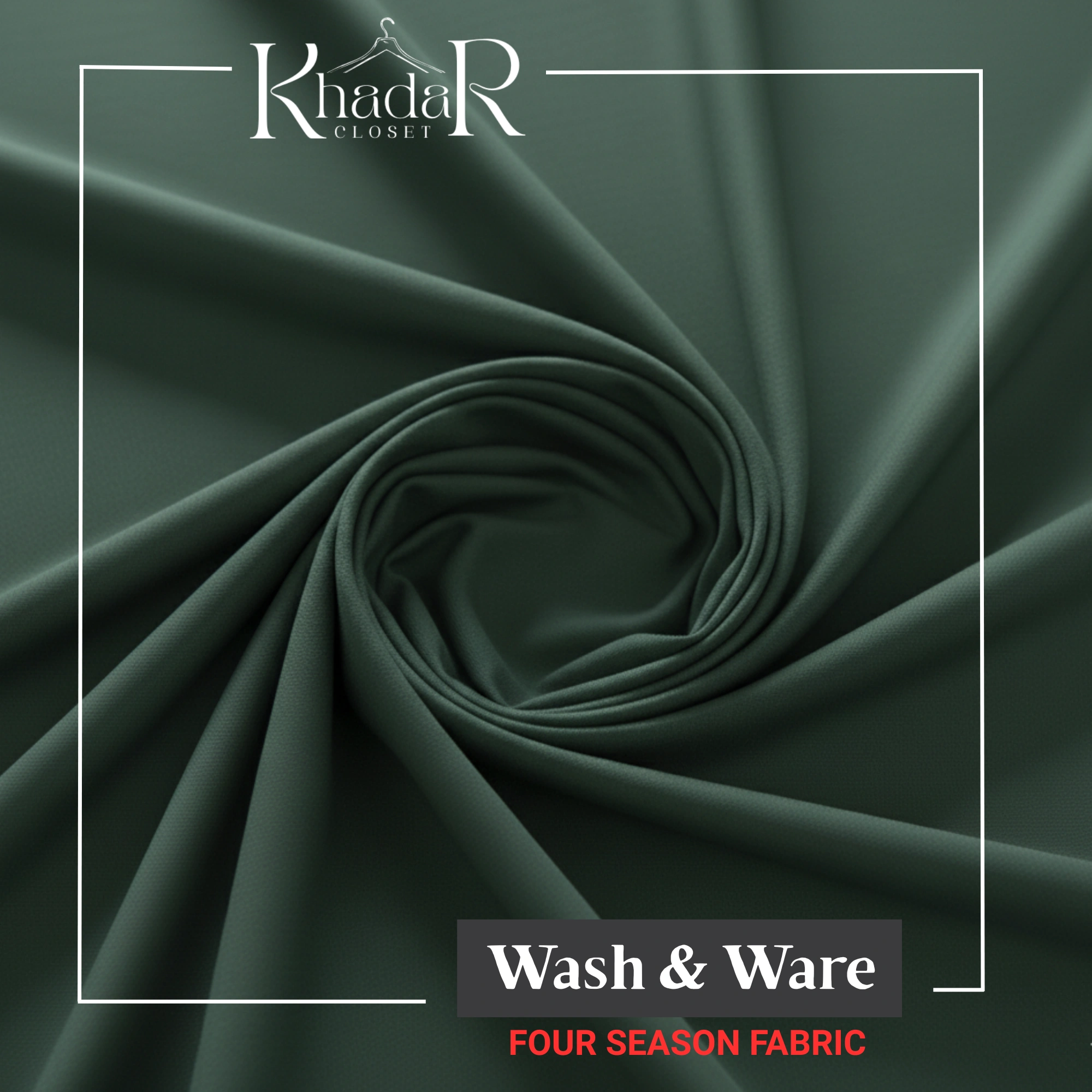 Very Dark Forest Green Wash & Ware