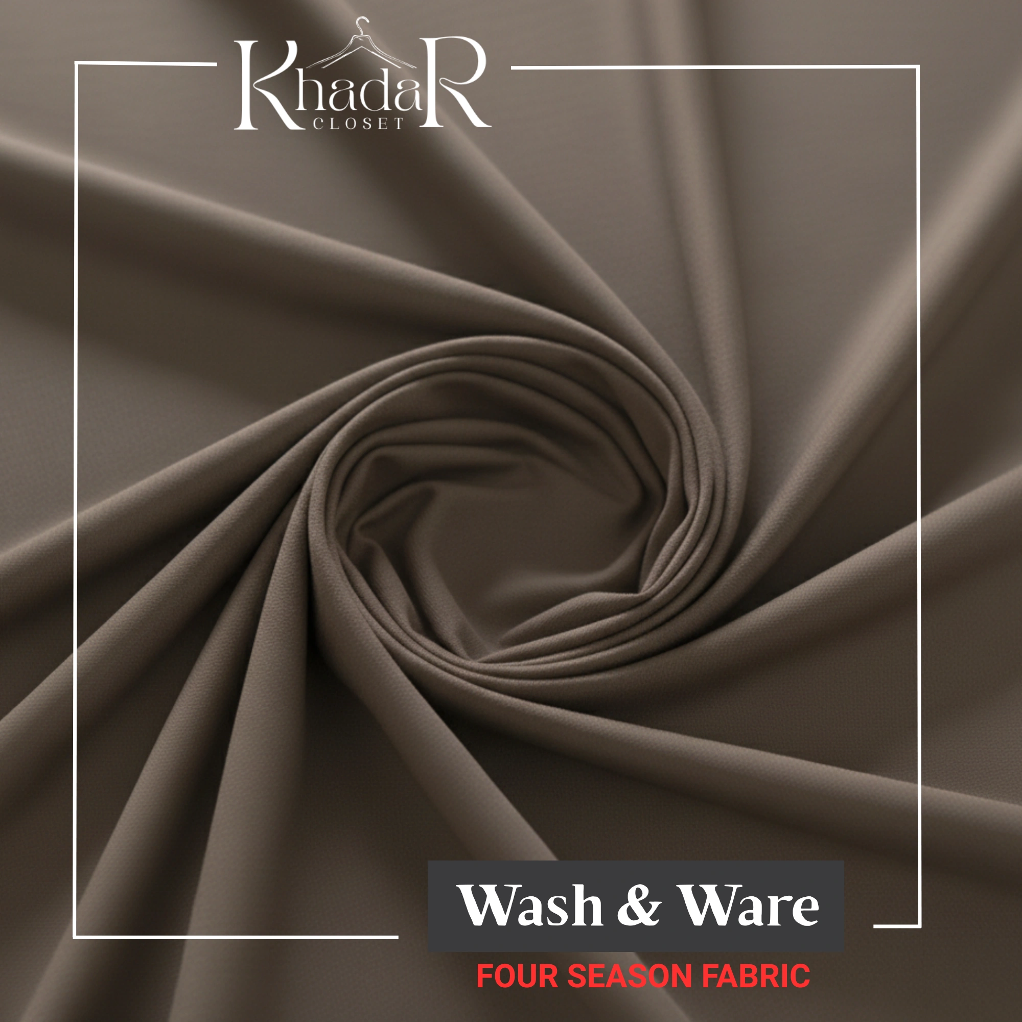 Warm Mushroom Brown Wash & Ware